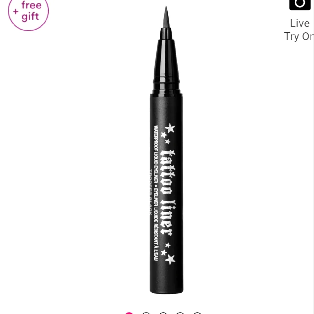 Tattoo Liner Trooper Black Liquid Eyeliner Kat Von D KVD Beauty